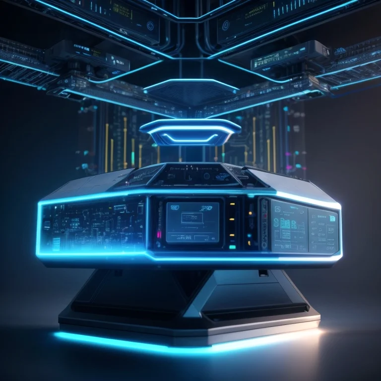 Visualisierung der RoboHubAI-Plattform